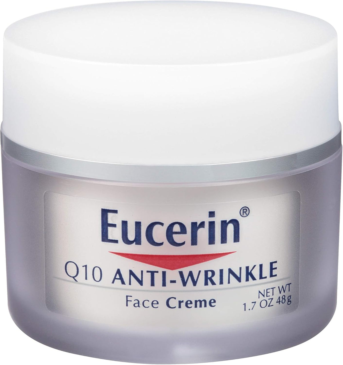Eucerin Q10 Smoothing Face Cream for Dry Skin, 48g