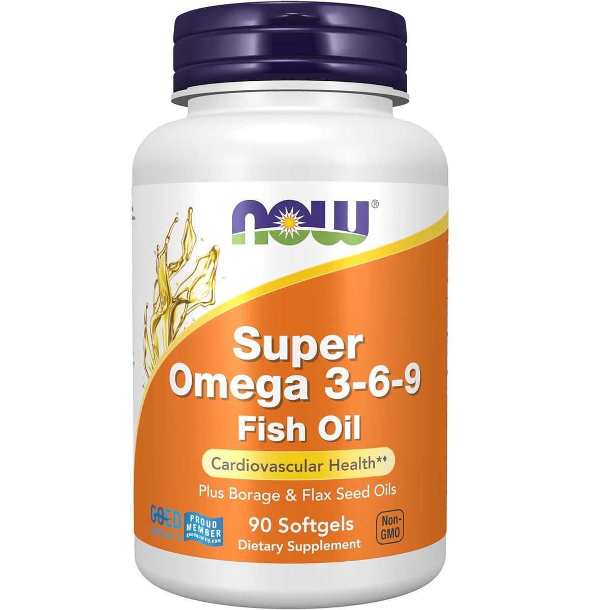 NOW Foods Super Omega 3-6-9 1200mg - 90 Softgels
