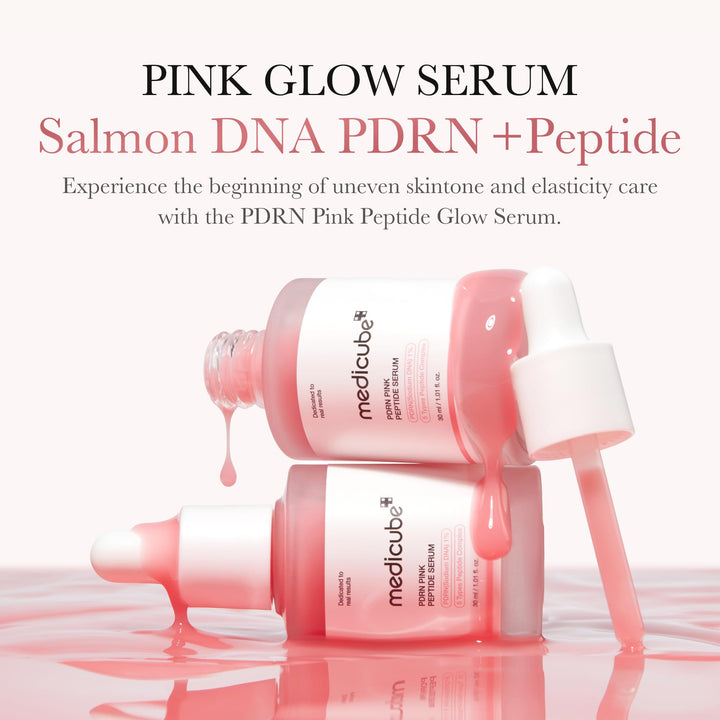 Medicube PDRN Pink Peptide Serum 1.01 fl oz (30 ml)