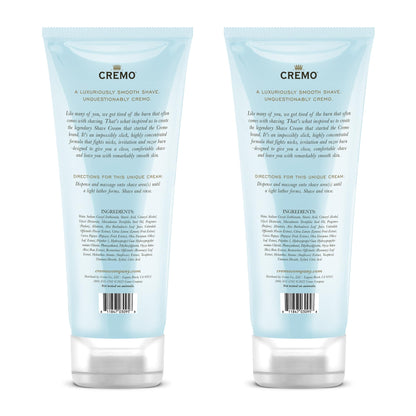 Cremo Womens Shaving Cream Vanilla & Orchid 6 Oz