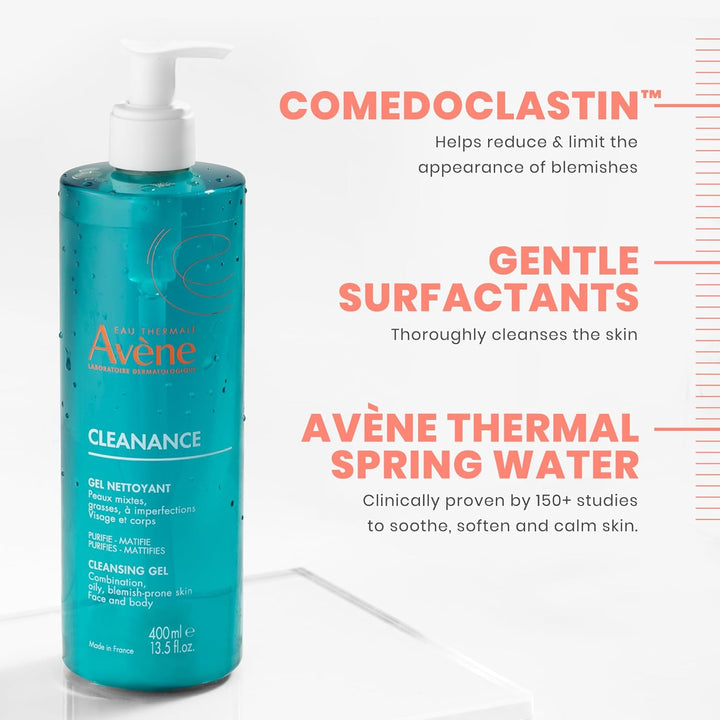 Avène Cleanance Cleansing Gel Nettoyant 400ml