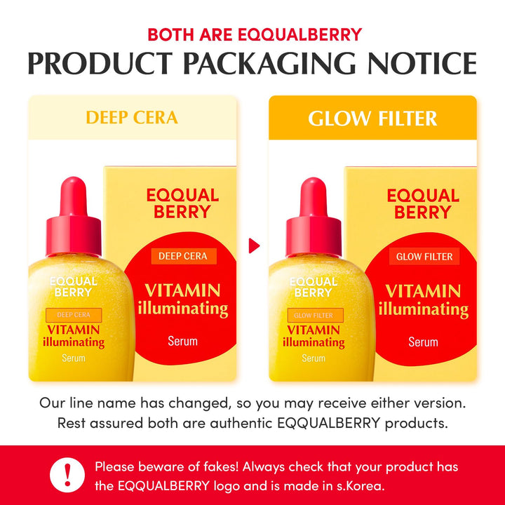 EQQUALBERRY VITAMIN ILLUMINATING SERUM 30ml