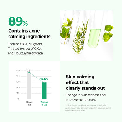 SOME BY MI Aha Bha Pha 30 Days Miracle Serum Light, Green