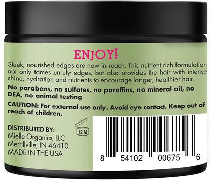 Mielle Organics Rosemary Mint Strengthening Edge Gel For Sleeking And Taming Hair 57g