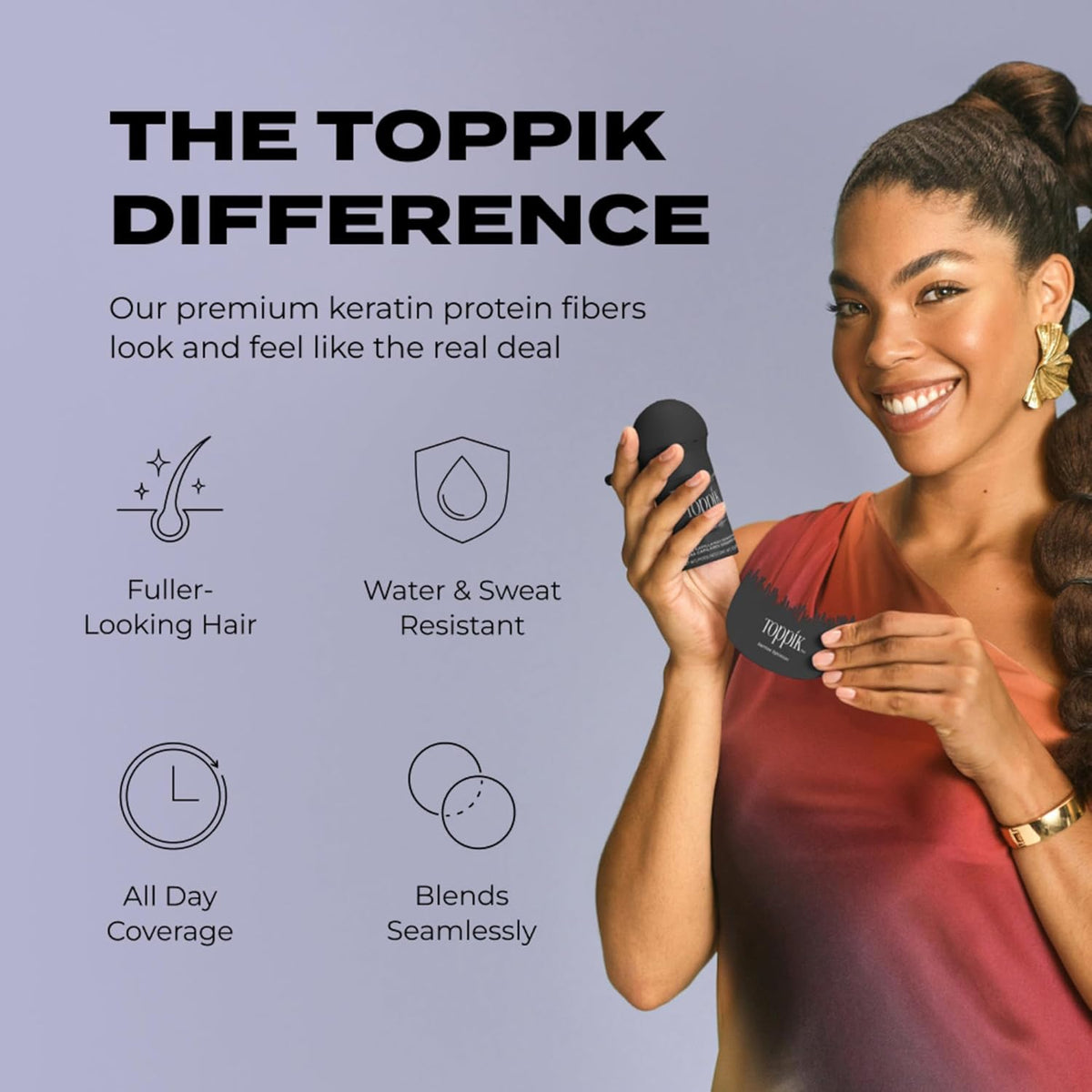 Toppik Hair Building Fibers Black 12 G