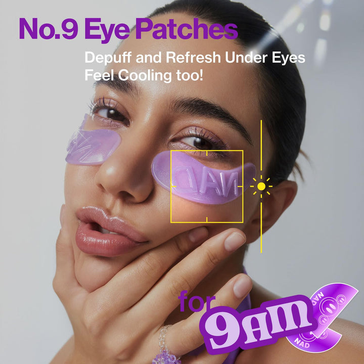 Numbuzin No.9 Eye Patches NAD+ Collagen Under Eye Patches - 5 Pairs (10 Patches)