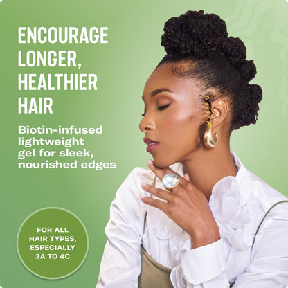 Mielle Organics Rosemary Mint Strengthening Edge Gel For Sleeking And Taming Hair 57g
