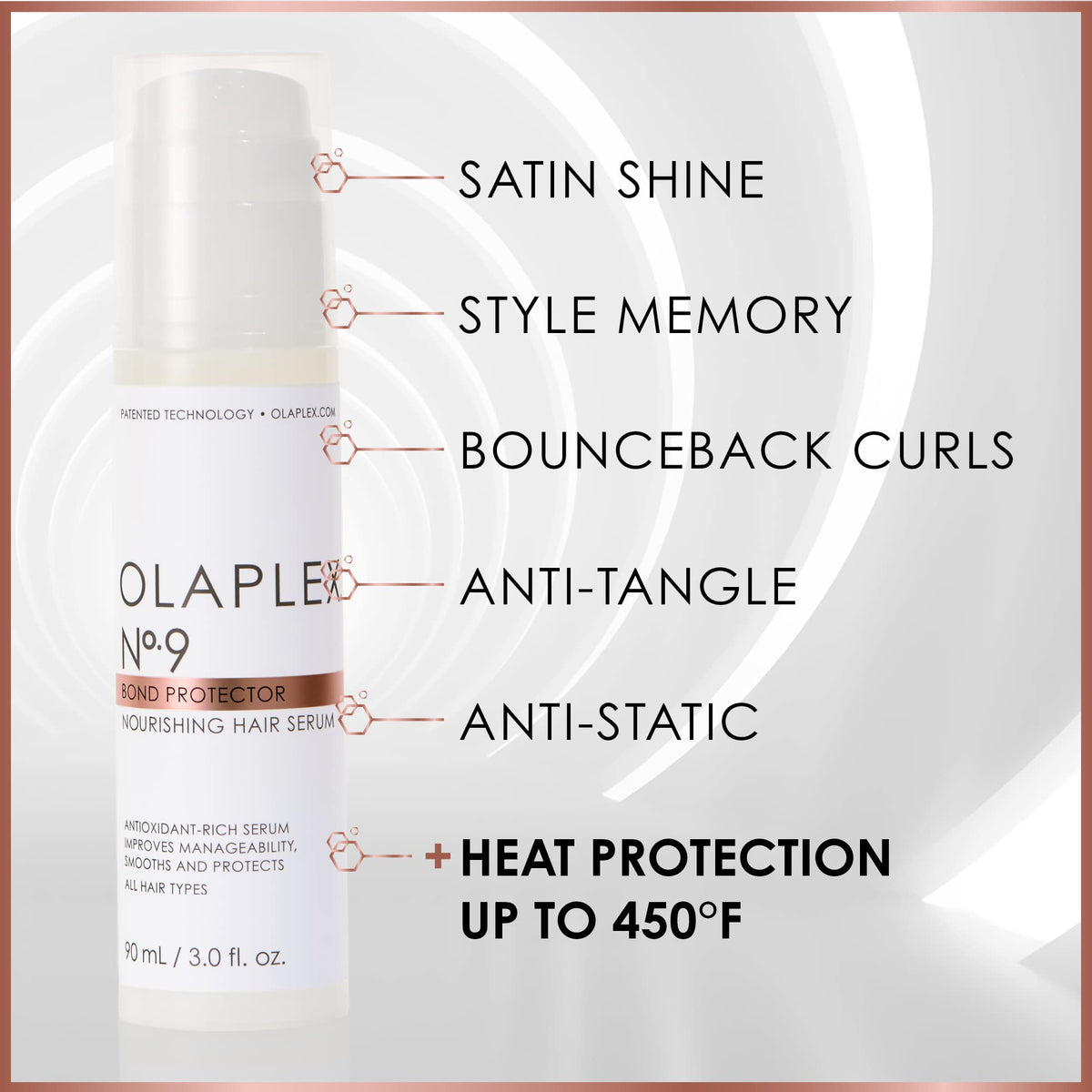 OLAPLEX No. 9 Protective Hair Serum, 90 ml (Pack of 1)