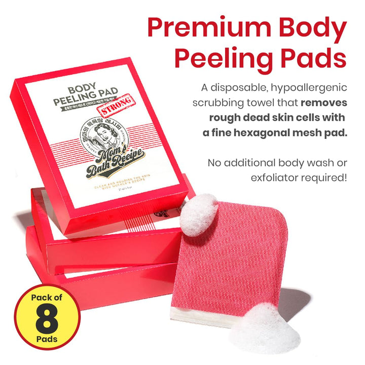 Mom’s Bath Recipe Preimium Body Peeling Pads (8EA)