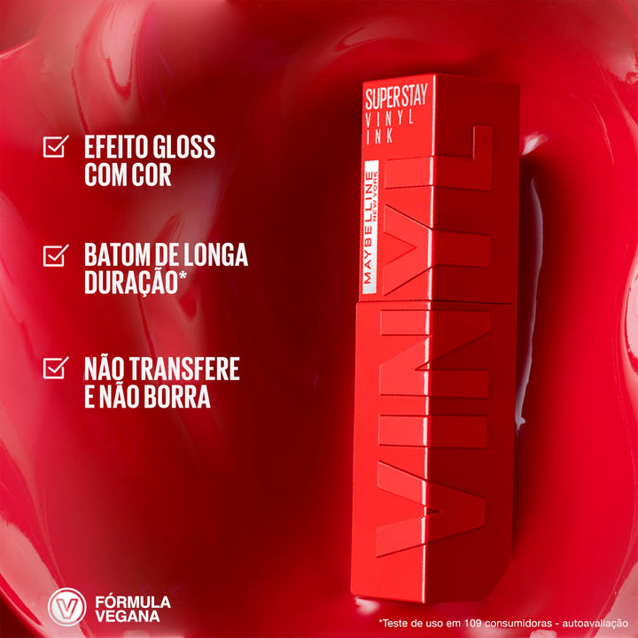 Maybelline Super Stay Vinyl Ink Longwear Lipstick