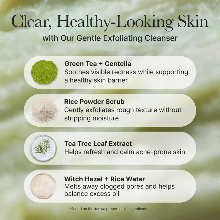 ARENCIA Fresh Green Rice Mochi Face Cleanser 120 Grams