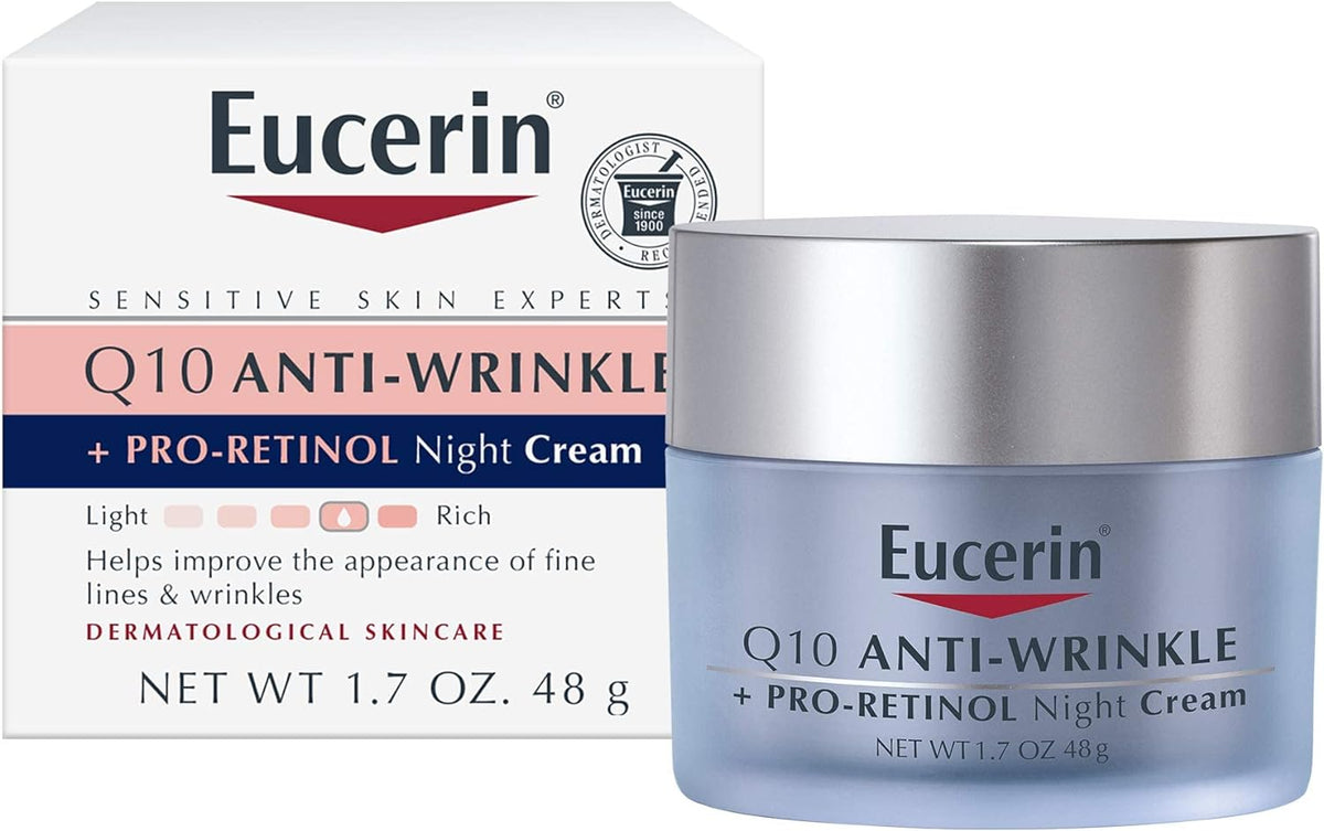 Eucerin - Q10 Revitalize Night Cream Fragrance Free 1.7 fl oz (48 g)