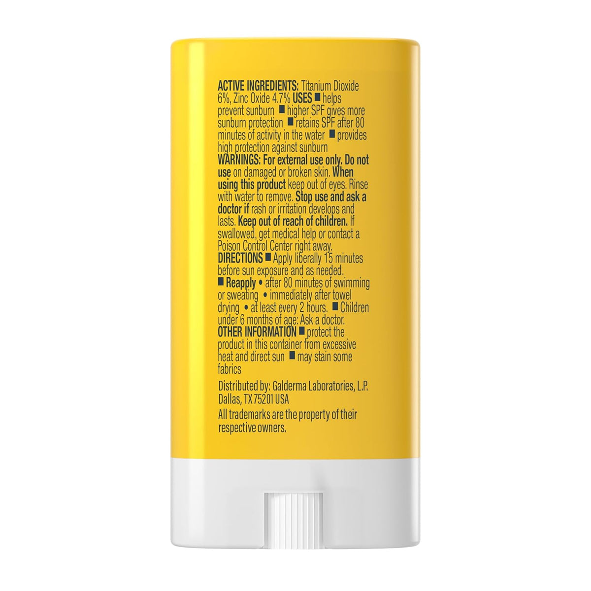 Cetaphil Sheer Mineral Sunscreen Stick SPF 50, 0.5 OZ