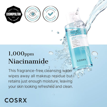 COSRX Low pH Niacinamide Micellar Cleansing Water Daily Mild Facial Cleansing Wash 100ml