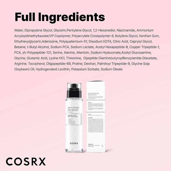 COSRX 6 x Peptide Collagen Booster Toner Serum 150 ml