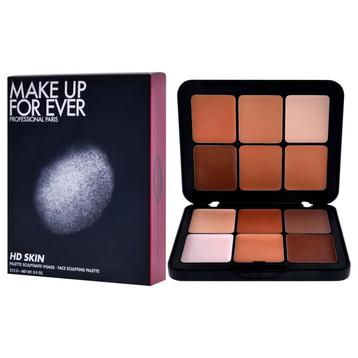 HD Skin All In One Palette - Sculpting by Make Up For Ever for Women - 0.9 oz Palette