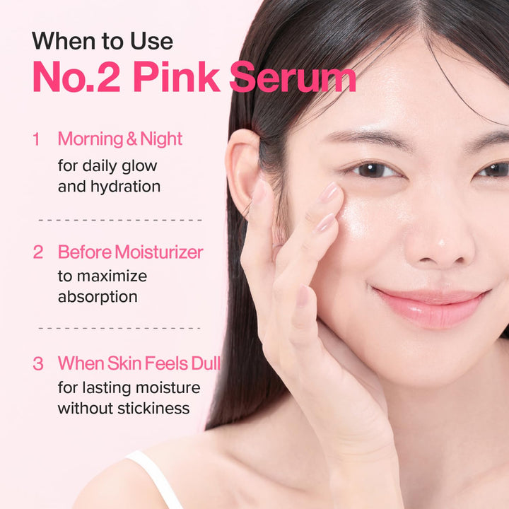 Numbuzin No.2 Serum Rose PDRN Collagen Plumping Serum 1.01 fl.oz