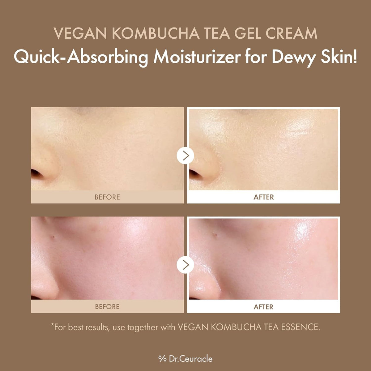 Dr.Ceuracle VEGAN KOMBUCHA TEA GEL CREAM 75g