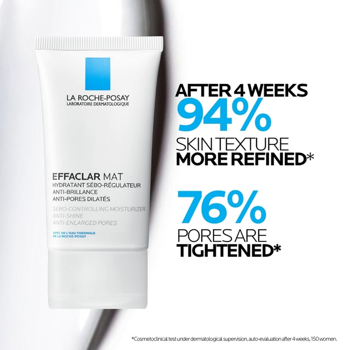 La Roche-Posay Effaclar Mat, Daily Moisturizer For Oily Skin 40ml