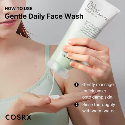 COSRX Pure Fit Cica Creamy Foam Cleanser