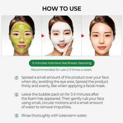 Some By Mi Green Tea Tox Bubble Cleanser 120g