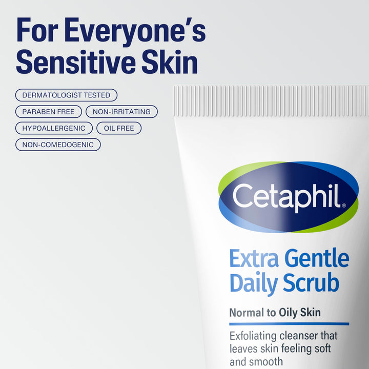 Cetaphil Extra Gentle Daily Scrub 6 fl oz (178 ml)
