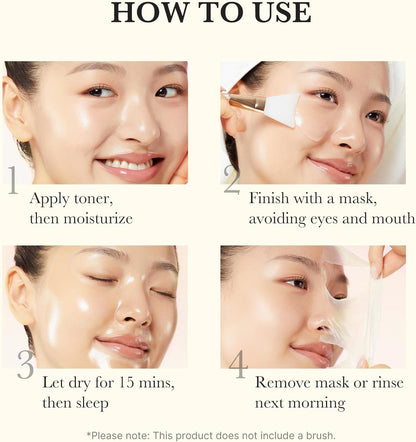 Medicube Kojic Acid Turmeric Night Wrapping Mask -75ml/2.53OZ