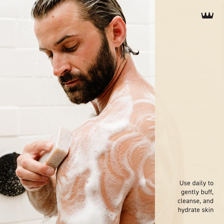 Cremo Exfoliating Italian Bergamot Body Bar for Men 5oz