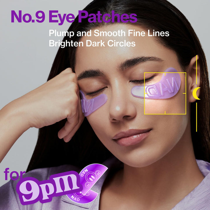 Numbuzin No.9 Eye Patches NAD+ Collagen Under Eye Patches - 5 Pairs (10 Patches)