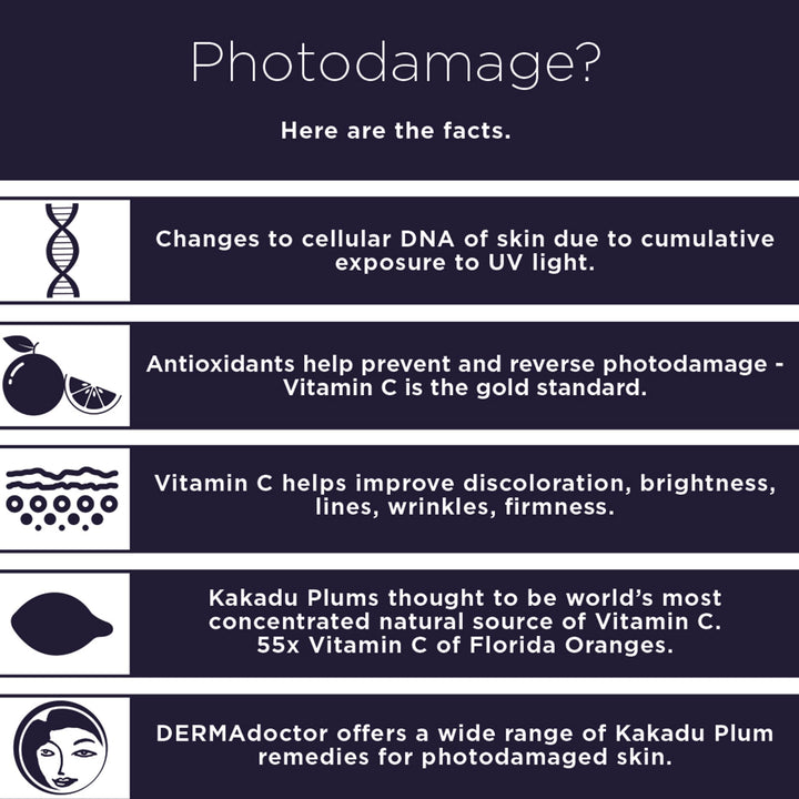 DERMAdoctor Vitamin C Face Cream for Aging Skin 1 oz