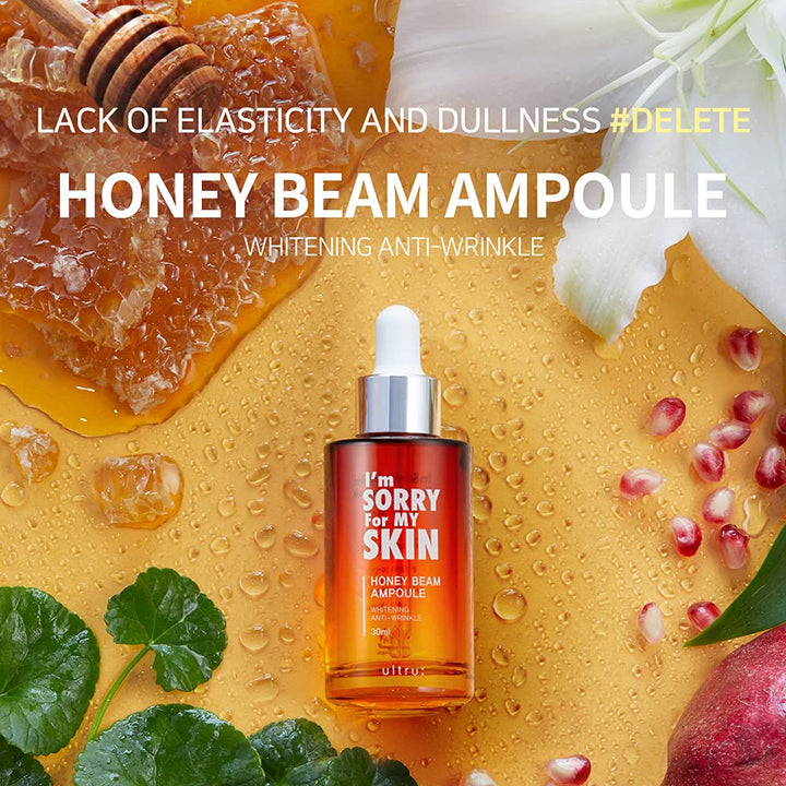 I'M SORRY FOR MY SKIN Facial Skin Honey Beam Ampoule Serum 30ml
