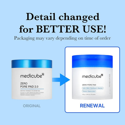 Medicube [Renew]ZERO PORE PAD (70pcs)