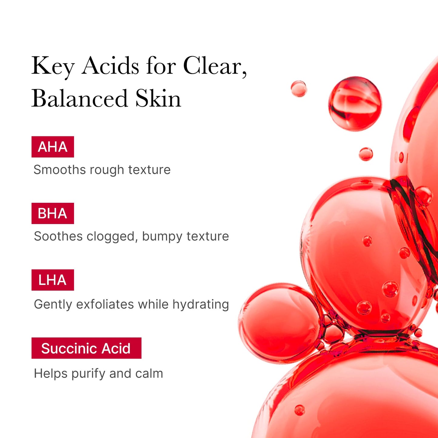 Medicube Red Acne Body Peeling Shot, AHA + BHA Exfoliating Body Spray 110g