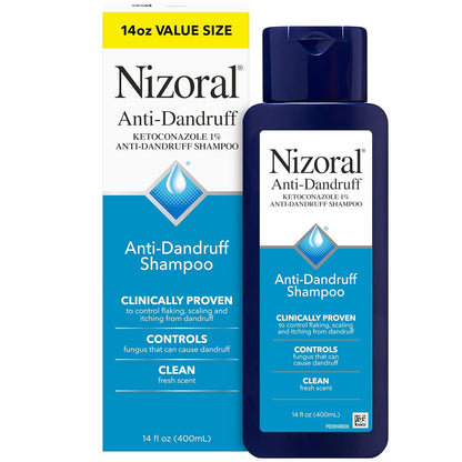 Nizoral Anti-Dandruff Shampoo Fresh Scented 14 OZ 400 ML