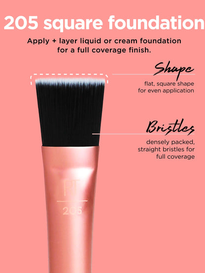 REAL TECHNIQUES Flawless Base Brush Set