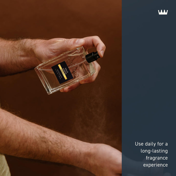 Cremo Cologne for Men - Palo Santo 3.4 Oz