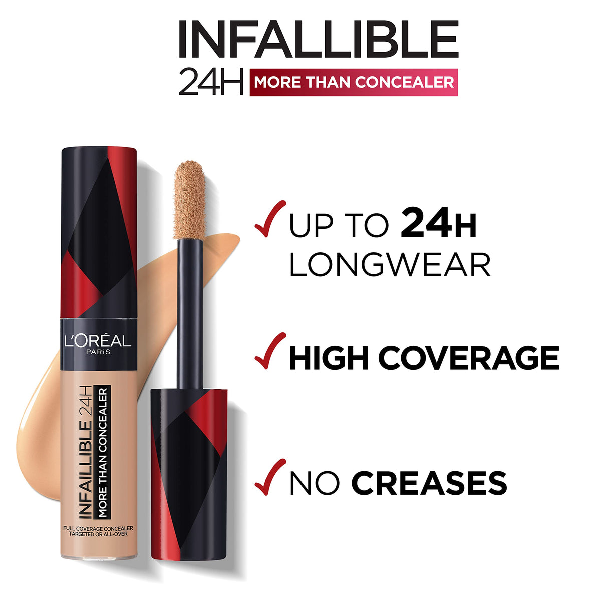 Loreal Paris Infallible 24H Concealer Full Coverage