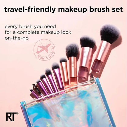 Real Technique Travel Fanstasy Mini Brush Kit (10 Pcs)