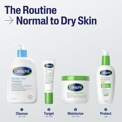 CETAPHIL Gentle Skin Cleanser - Normal To Dry 20 oz (591ml)