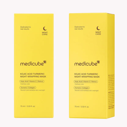 Medicube Kojic Acid Turmeric Night Wrapping Mask -75ml/2.53OZ