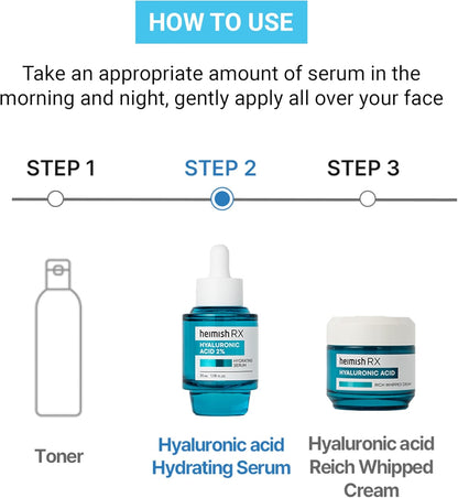 HEIMISH RX Hyaluronic Acid Moisturising Serum 35 ml (1.18 fl. oz)