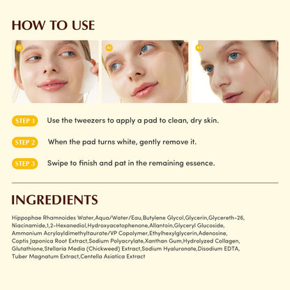 EQQUALBERRY Collagen Glow Up Gel Toner Pads 140ml (60 Pads)