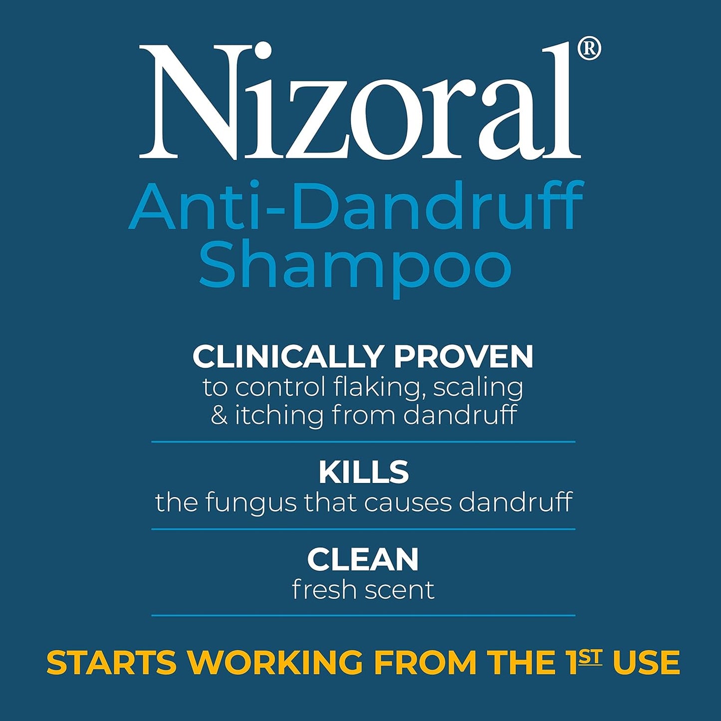Nizoral Anti-Dandruff Shampoo Fresh Scented