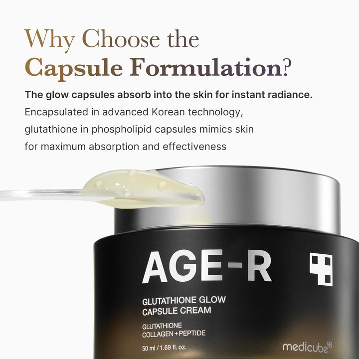 Medicube Age-R Glutathione Glow Capsule Cream 1.69 fl oz (50 ml)