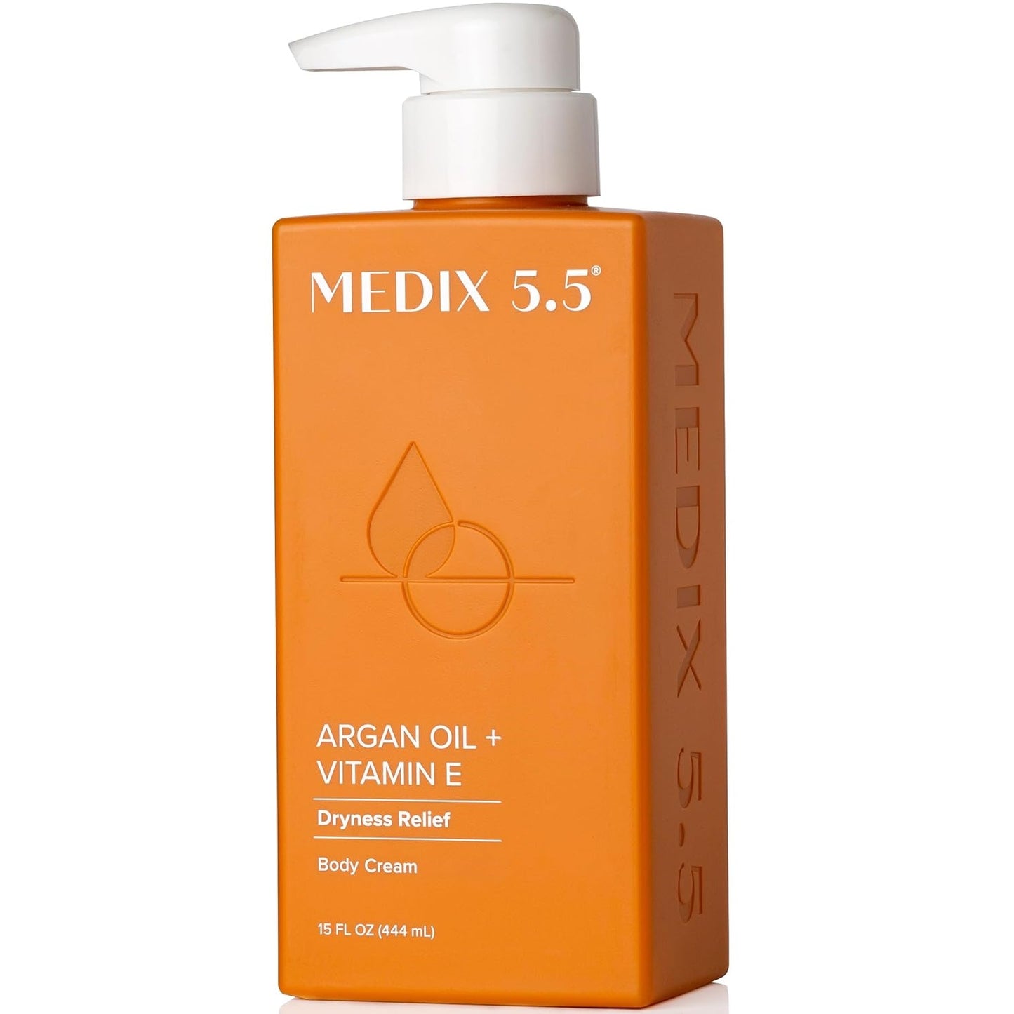Medix 5.5 Argan Oil Cream + Vitamin E Anti Aging Skin Care Moisturizer Body Cream 15 Fl Oz
