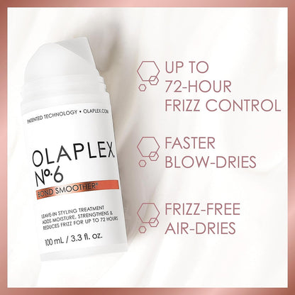 Olaplex No 6 Bond Smoother, 3.3 Fl Oz / 100 ml