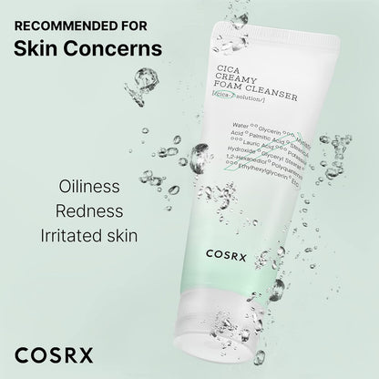 COSRX Pure Fit Cica Creamy Foam Cleanser