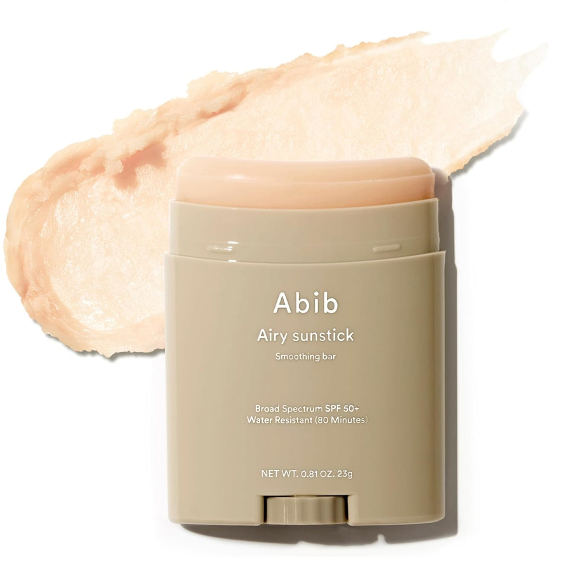 Abib Airy Sunstick Smoothing Bar SPF50+ PA++++ Soft Matte Finish 23g / 0.81 Oz