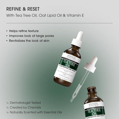 Advanced Clinicals, Tea Tree Oil, 1.8 Fl Oz (53 Ml)
