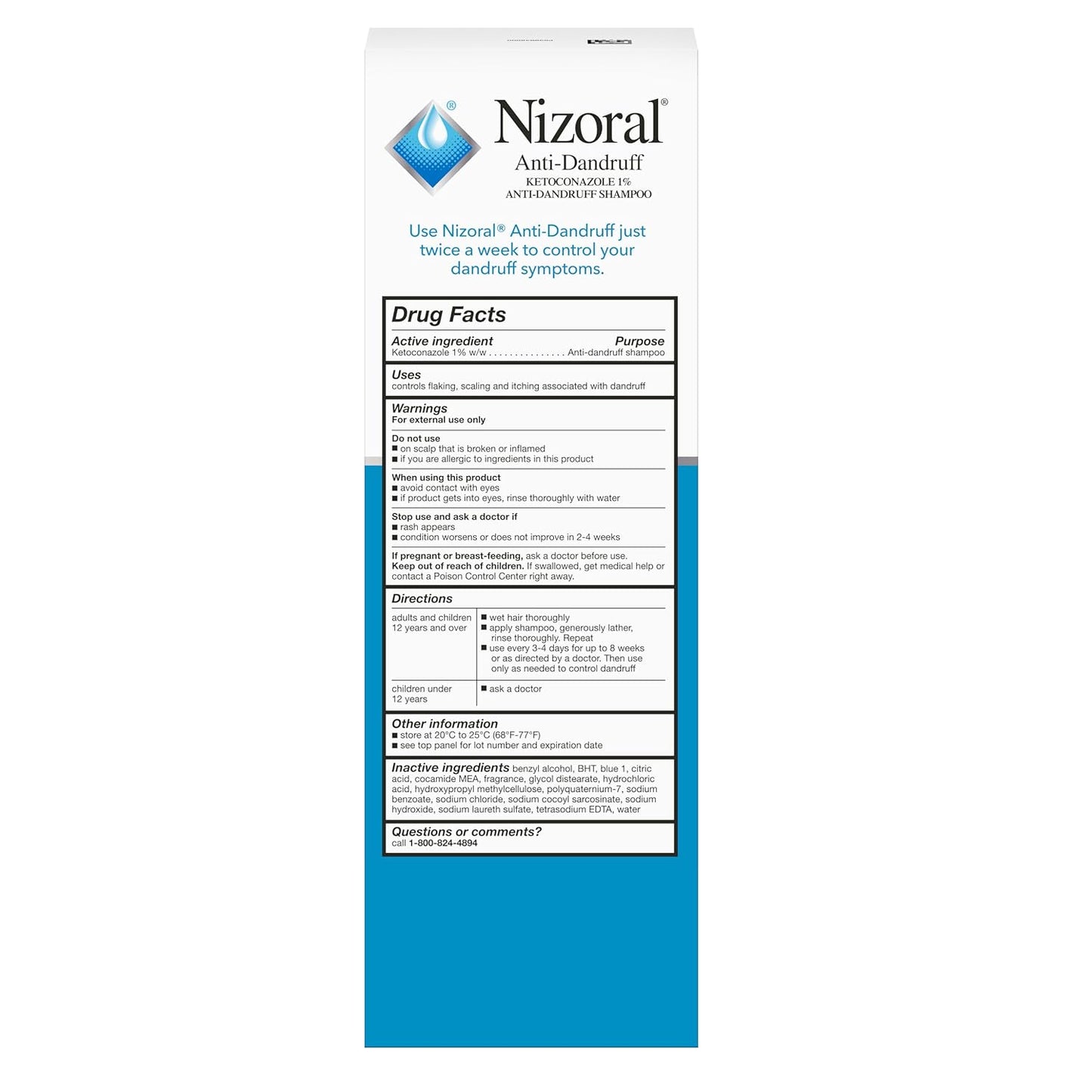 Nizoral Anti-Dandruff Shampoo Fresh Scented